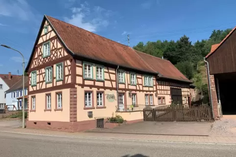 Die ehemalige alte Post in Rumbach, heute im Privatbesitz. 
