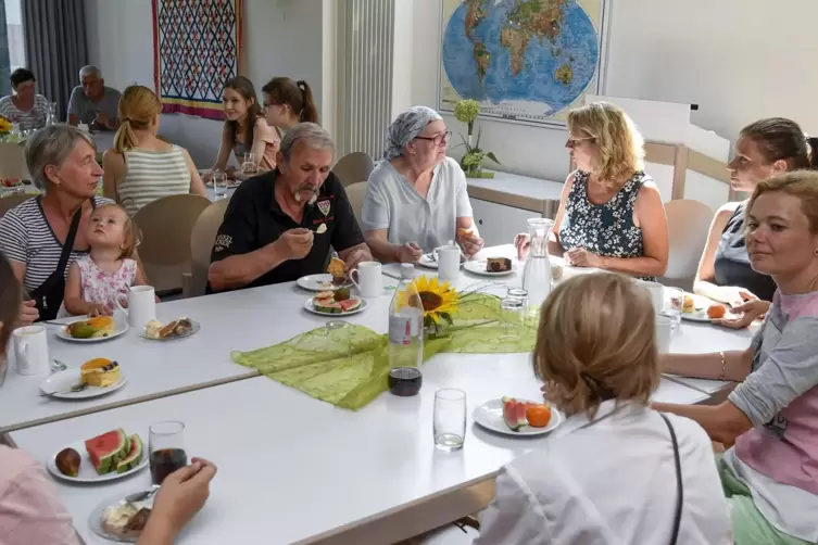  Im Martin-Luther-Gemeindehaus bringt der Sozialverein Einheimische und Menschen aus der Ukraine zusammen.