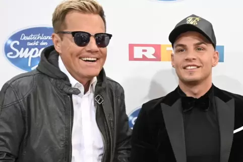 Dieter Bohlen (l) und Pietro Lombardi.