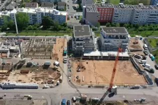 Es tut sich was: die Sulo-Baustelle im Mai 2021.