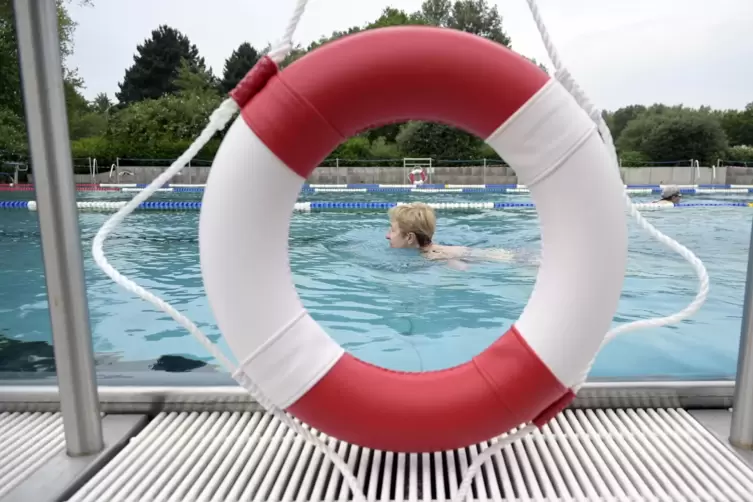 Seit Donnerstag ist das Freibad am Willersinnweiher in der Winterpause. 