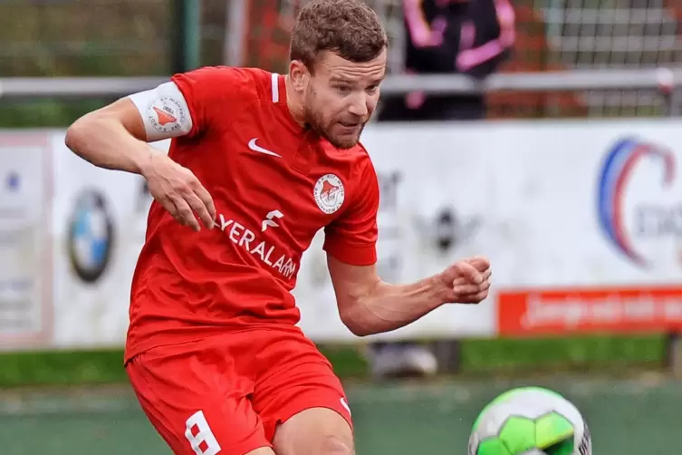 Bastian Keßler erzielte gegen Edigheim sein erstes Saisontor. 