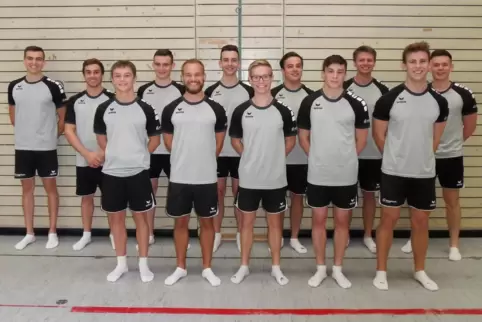 Das Turnteam der TG Pfalz für die Dritte Bundesliga. 