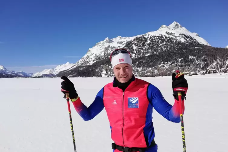 Fit für den Winter: Christian Bayer.