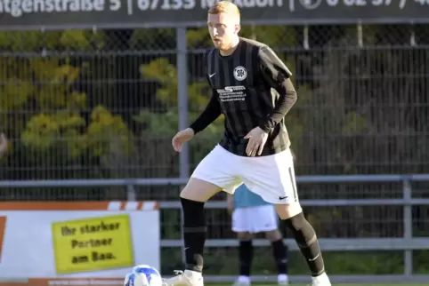 Hermersbergs Verteidiger Marius Dausmann hatte mit zwei Treffern großen Anteil am Sieg seines Teams in Fußgönheim. 