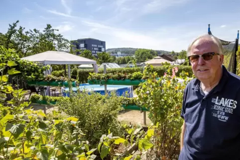 Die Wartezeiten für eine Parzelle in einer Kleingartenanlage können lang sein, berichtet Klaus-Peter Andersson, Vorsitzender des