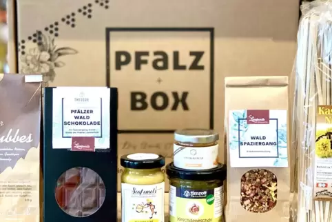 Die Pfalzbox beinhaltet sieben Produkte. 
