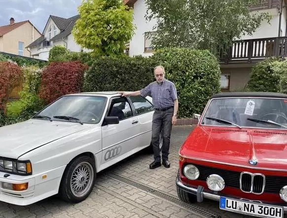 17. Audi Quattro (1982), BMW 1602 Cabrio (1971), Franz Billo.