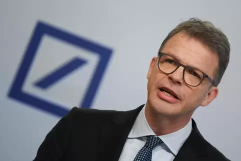 Vorstandsvorsitzender Christian Sewing sieht die Deutsche Bank gut gerüstet. 