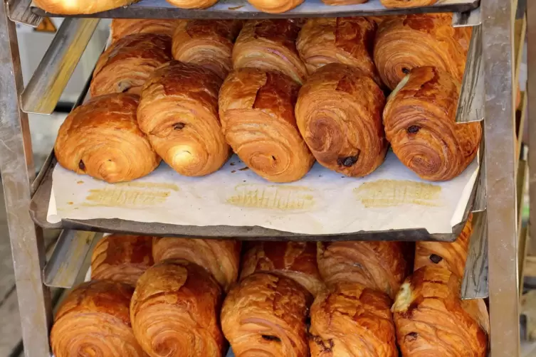 Siegerteilchen: Die besten Pains au chocolat Frankreichs gibt es bei Mickael Forcher in Poissy in der Pâtisseriee „Au Soleil“. 