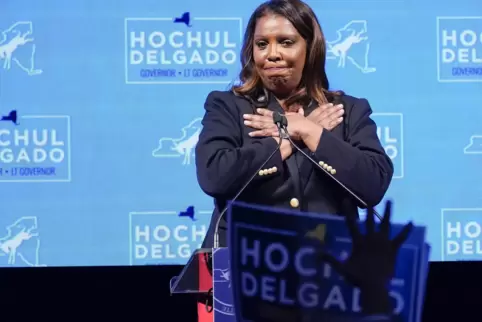 In New York wurde die Demokratin Letitia James wiedergewählt.