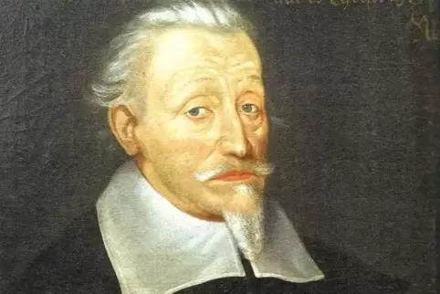 Heinrich Schütz, porträtiert von Christoph Spätner, um 1660.