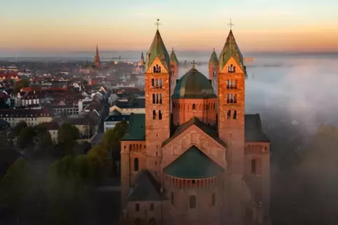 Bekanntestes Speyerer Bauwerk: der Kaiserdom.