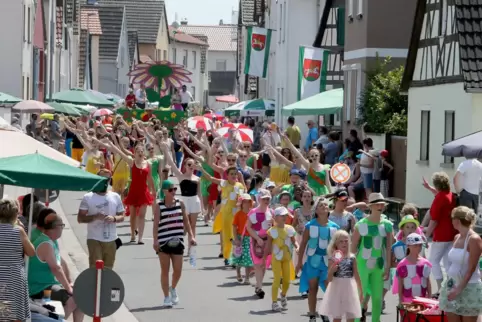 Noch fast sechs Jahre bis zur 1250-Jahr-Feier. Ob’s so wird wie beim Heimatfest 2015? Nächstes Jahr beginnen die Planungen. 