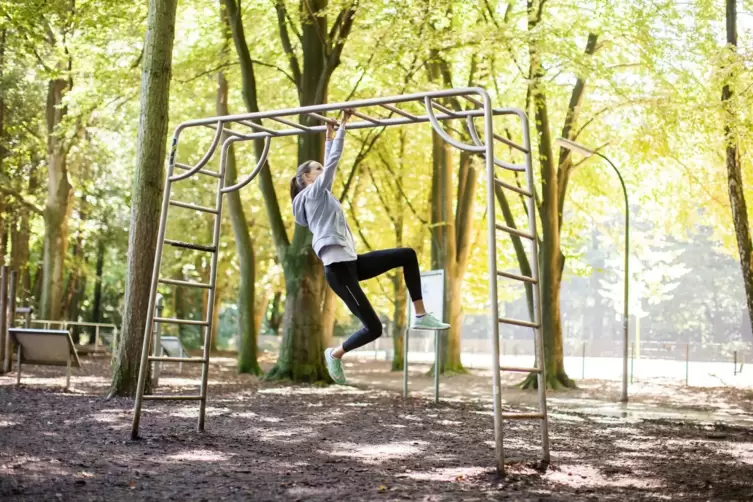 Bewegung an der frischen Luft: Der perfekte Ausgleich bei Stress.