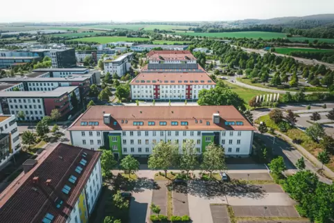 Über 3500 Arbeitsplätze gibt es im PRE-Park. Sieben alte Kasernengebäude wurden saniert, alles andere sind Neubauten.