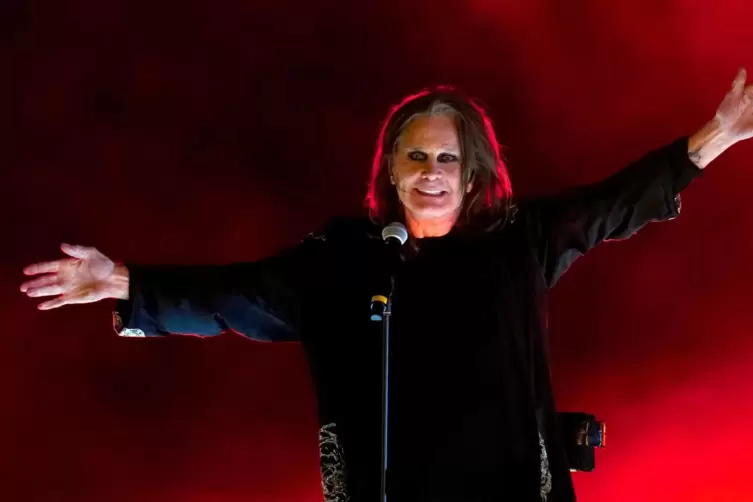 Mit Verspätung kommt auch der Fürst der Finsternis nach Mannheim: Ozzy Osbourne.