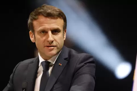 Will das Rentenalter schrittweise anheben: Emmanuel Macron.