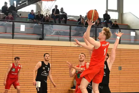 Die Nummer eins auf dem Trikot: Niclas Geier von der SG TV Dürkheim/BI Speyer. 