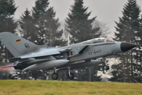 Seit 1981 bei der Bundeswehr im Dienst: der Tornado.