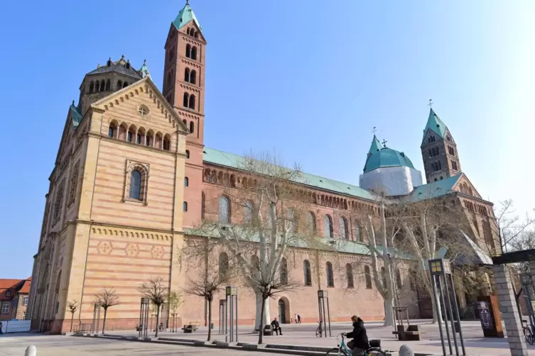 Bischofskirche in Speyer: Kaiser- und Mariendom.