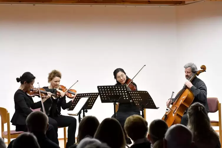 Musik wider das Vergessen: das Pan Quartett im Haus Catoir. 