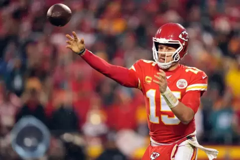 Anführer und Ballverteiler: Patrick Mahomes von den Kansas City Chiefs. 