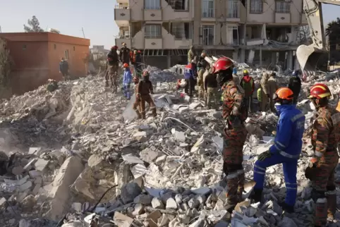 Gaziantep wurde vom Erdbeben schwer getroffen.