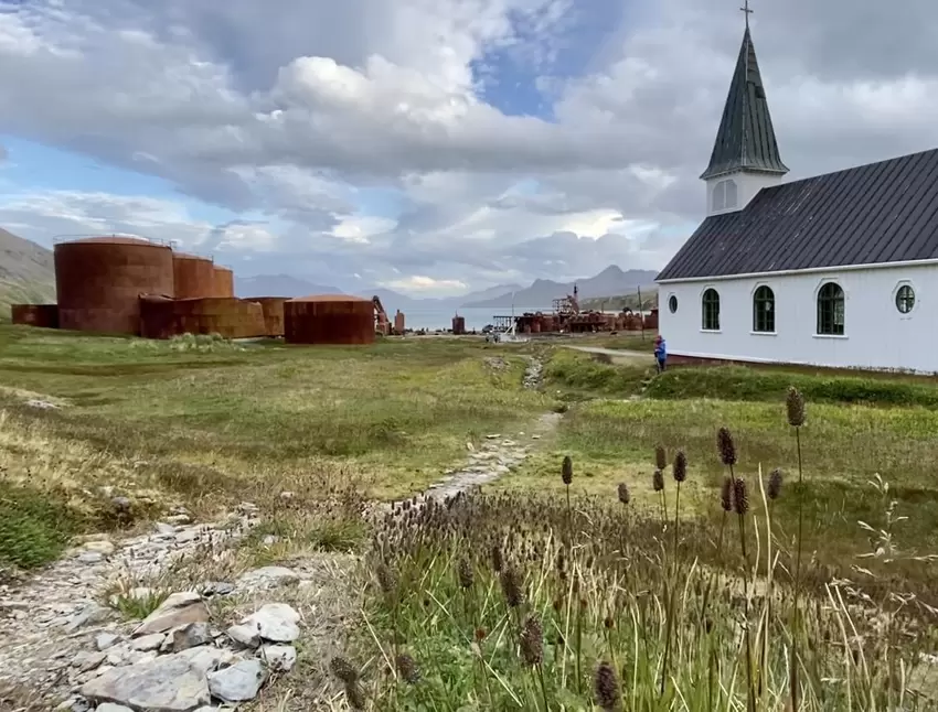 Die Walfänger bauten sich sogar eine Kirche.