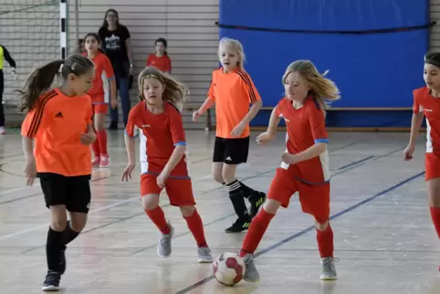 Die Grundschule Römerberg-Berghausen gewinnt das Mädchenfußballturnier für Grundschulen im Rhein-Pfalz-Kreis. 