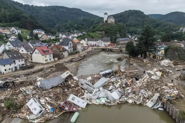 Das Hochwasser an der Ahr kostete viele Menschen das Leben.