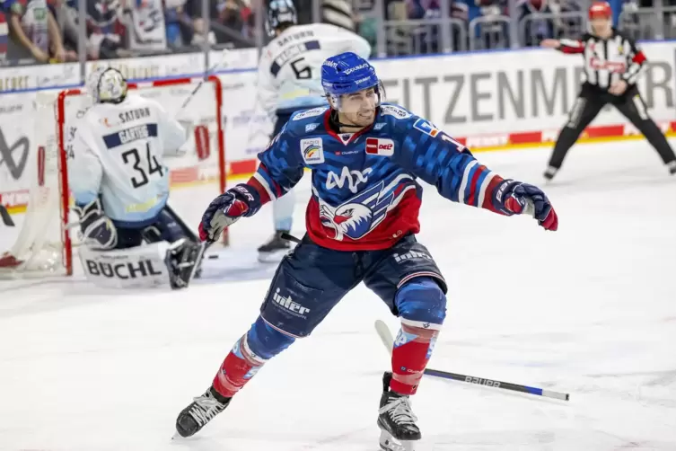 Matchwinner: Markus Eisenschmid mit drei Treffern gegen Ingolstadt. 