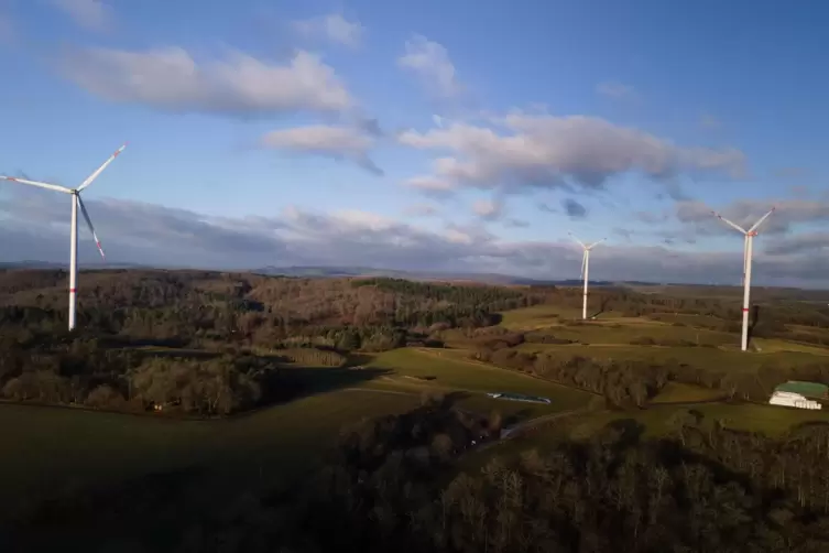 Die Bürger werden an dem Erlös der drei Windräder beteiligt. 