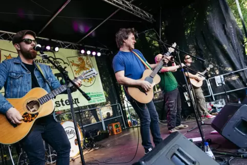 Rock im Grünen: die Anonyme Giddarischde.