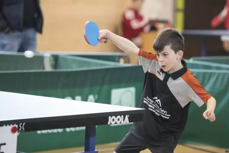 Matteo Creutz startete bei der Jugend-Bezirksrangliste Westpfalz Nord in Rockenhausen. Er wurde in der U13 Dritter.