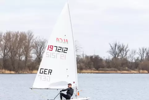 Bastian Eilers vom Wassersportverein Roxheim ist amtierender Distriktmeister West.