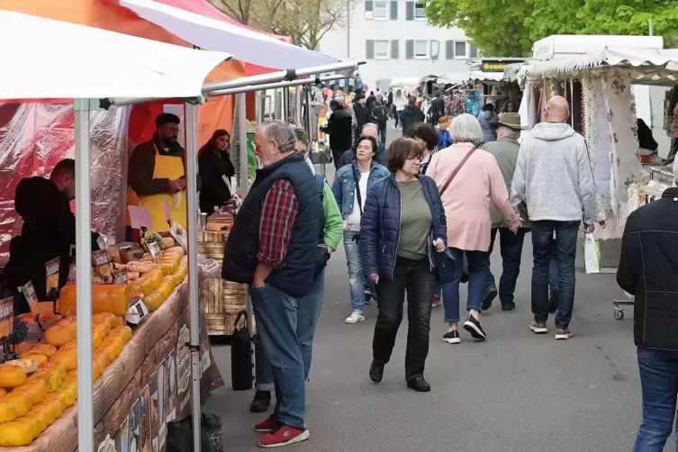 Der Pirmasenser Krämermarkt findet auch am Mittwoch statt. 