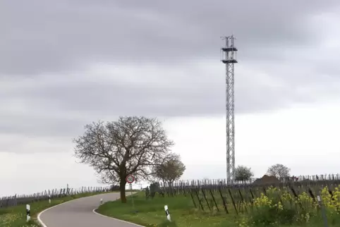 Das Bauwerk ist etwa 35 Meter hoch. 