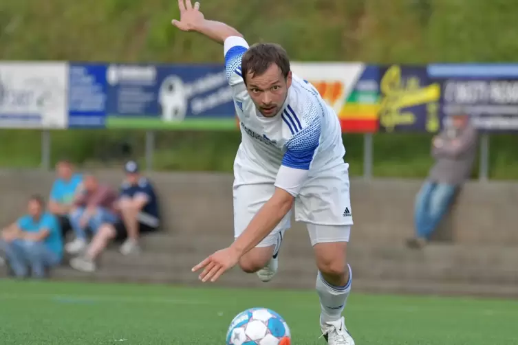 Auf ihn müssen die „Bepas“ am Sonntag im Heimspiel gegen den SV Alsenborn verzichten: Christopher Steiger hat sich im letzten Sp