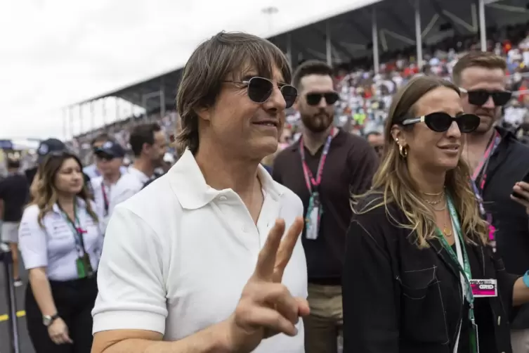 Staraufgebot bei der Formel 1: Tom Cruise schaute in Miami vorbei ... 