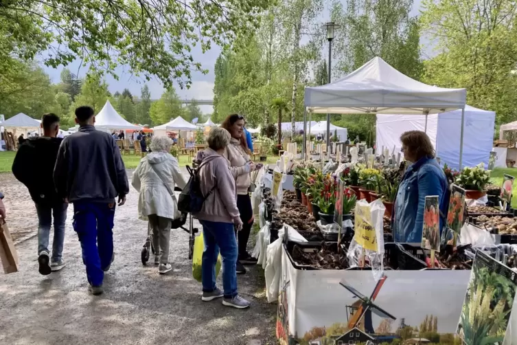 Am Sonntag verwandelte sich er Strecktalpark in ein Garten- und Lifestyle-Paradies. Die Messe sei ein Erfolg gewesen, sagte Pres