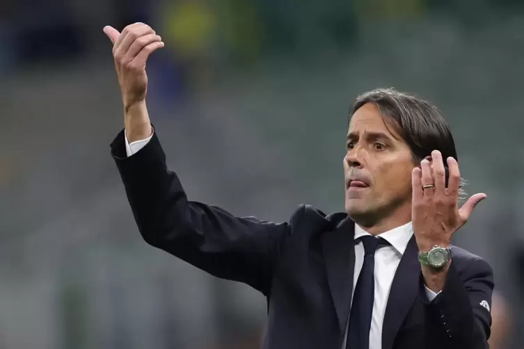 Der Inter-Trainer: Simone Inzaghi. 