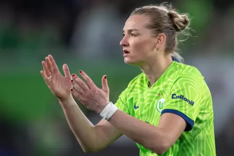 Der Star des VfL Wolfsburg: Alexandra Popp.