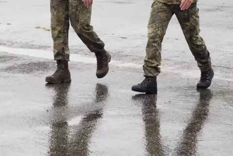 Soldaten sind für ihre Übungen auch im Kreis Kusel unterwegs. 