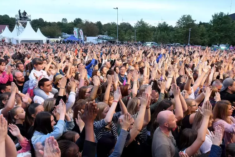 Mächtig was los bei der Arena-Premiere im Jahr 2018. 