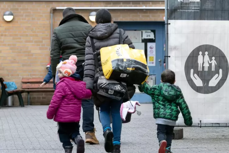 Für Kommunen eine Herausforderung: die Unterbringung von Flüchtlingen. 