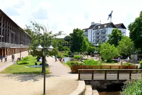 Im Kurpark an der Isenach wird am 2. Juli getauft. 