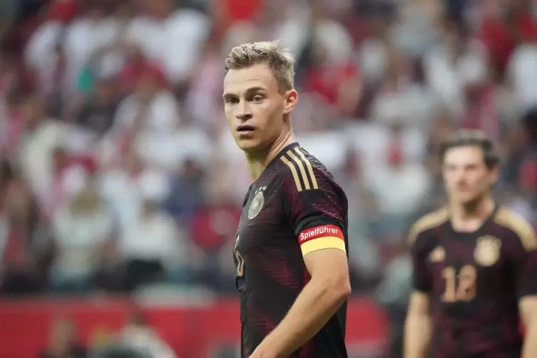 Anführer?„Spielführer“ steht auf der Armbinde von Joshua Kimmich in der deutschen Nationalmannschaft. Doch ist er das auch? Wenn