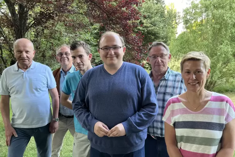 Führen den CDU-Ortsverband Speyer-West (von links): Michael Doll, Peter Ullemeyer, Eric Fahnenstich, Noah Claus, Michael Hopp un