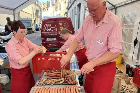 Seine Eigenkreationen mit regionalem Bezug bietet Gerhard Gries mit seinem Team am kommenden Wochenende wieder in Dijon an. 